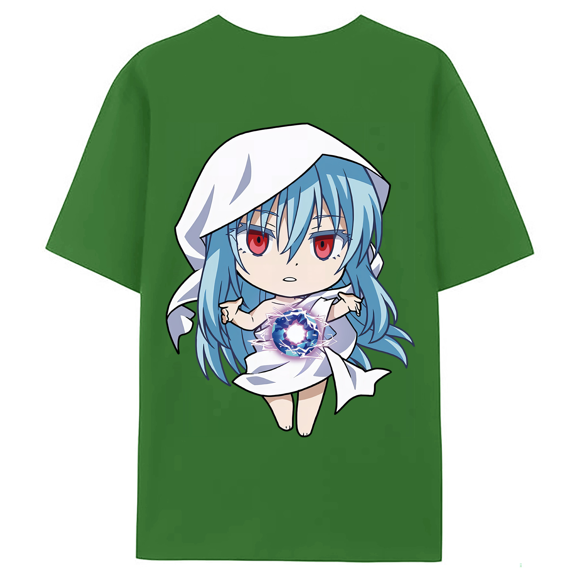 （画像用） 転スラ Regarding Reincarnated to Slime レディース半袖Tシャツ(バックプリント)